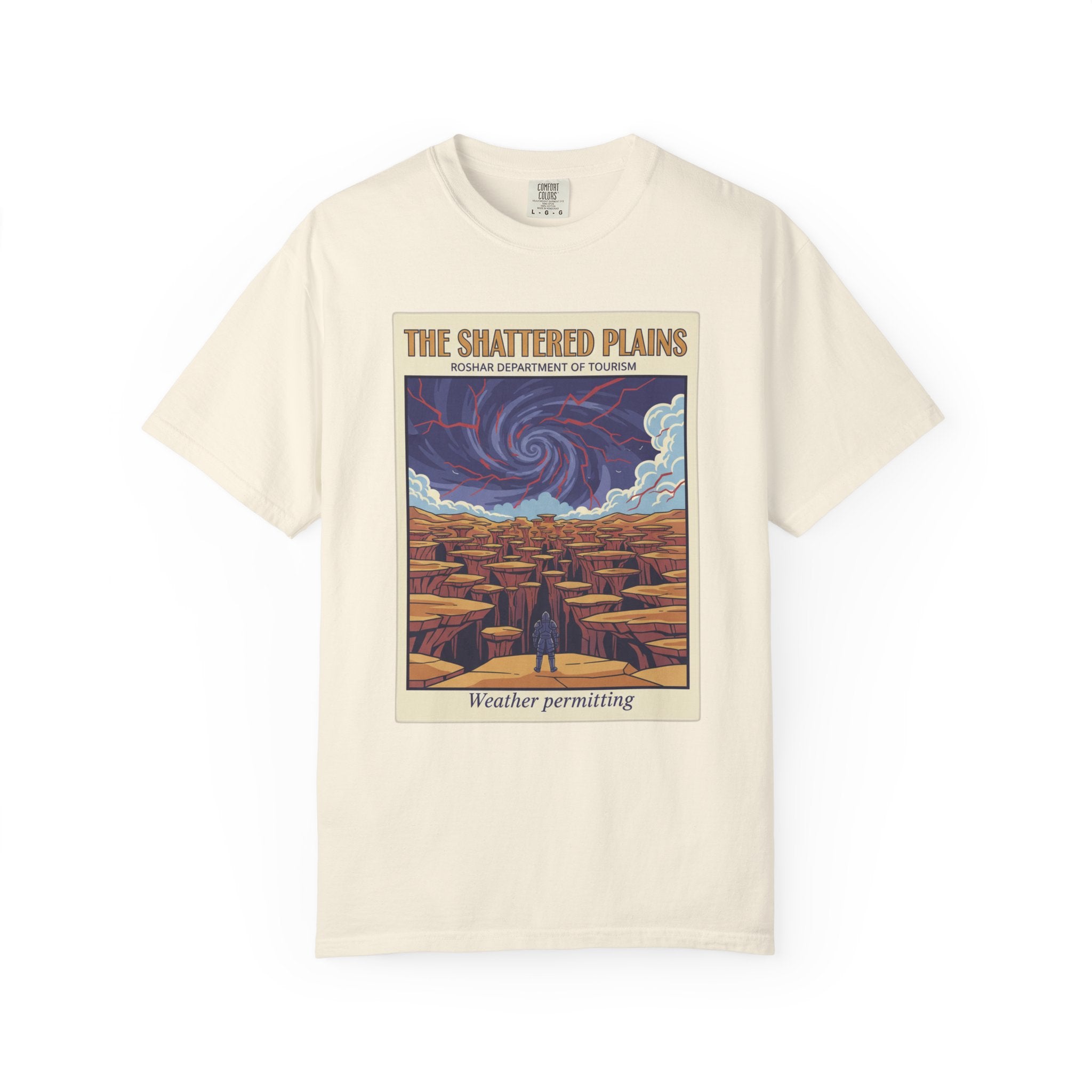Shattered Plains Vintage Poster
