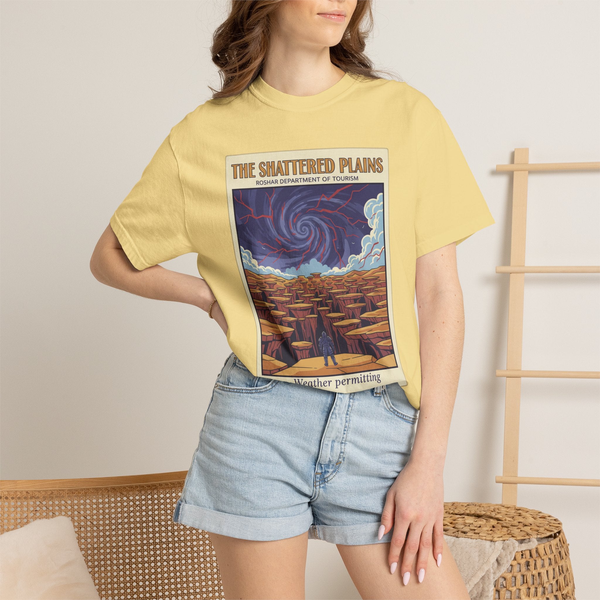 Shattered Plains Vintage Poster