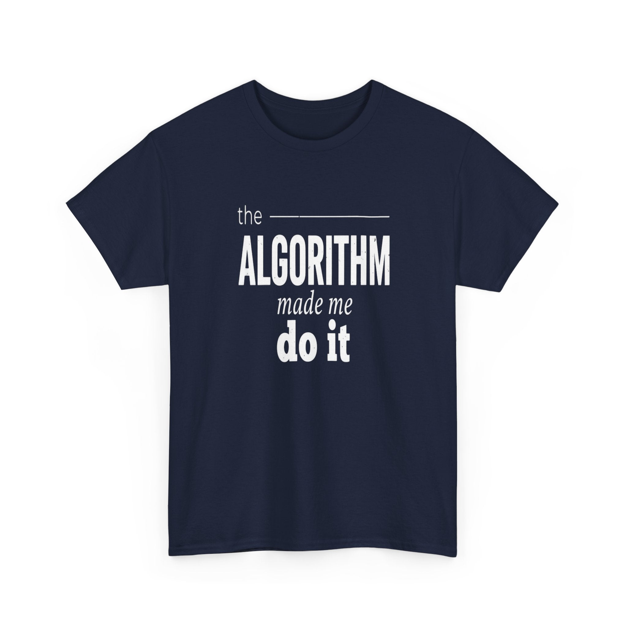 The Algorithm Made Me Do It