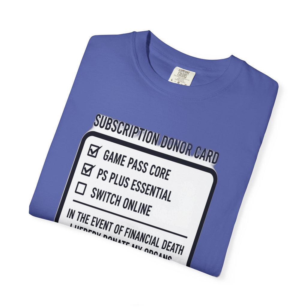 Subscription Donor Card