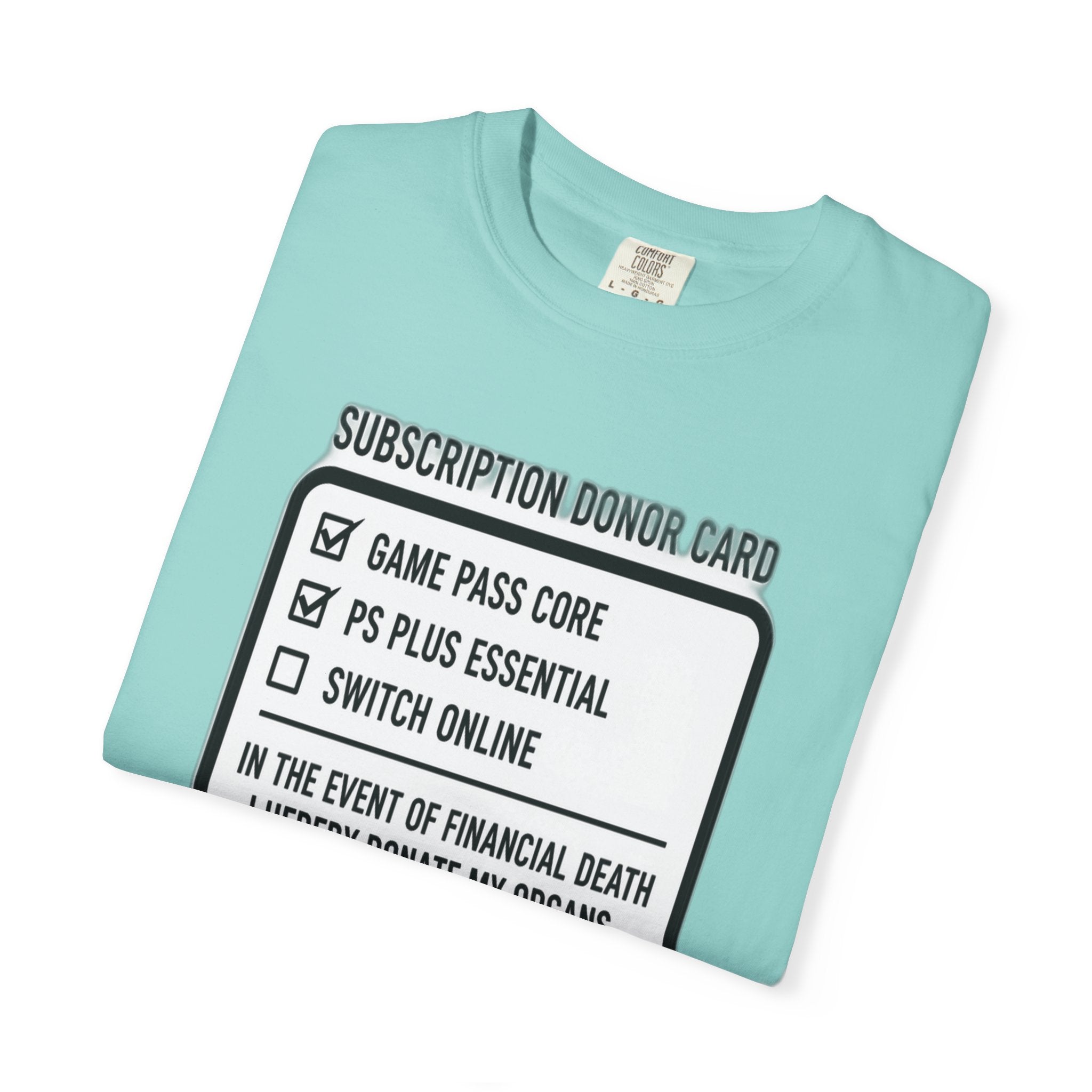 Subscription Donor Card