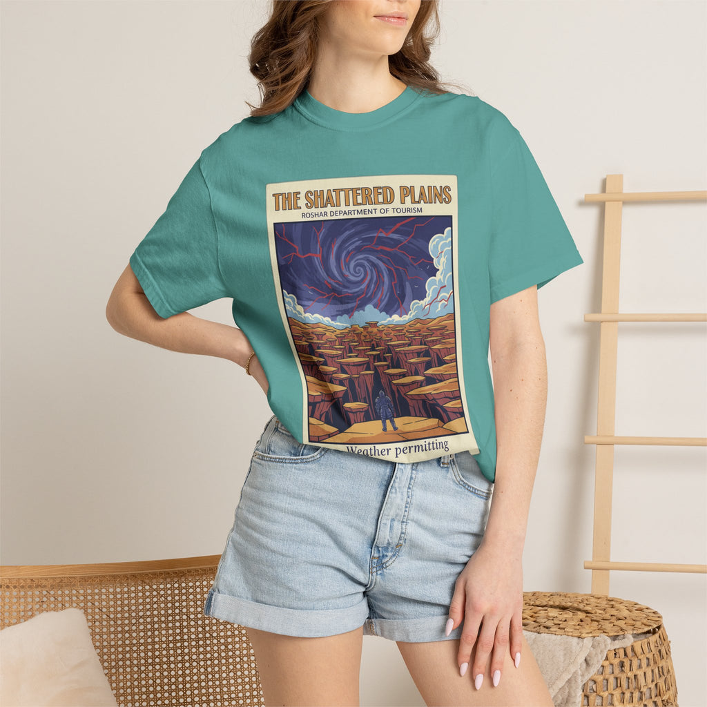 Shattered Plains Vintage Poster