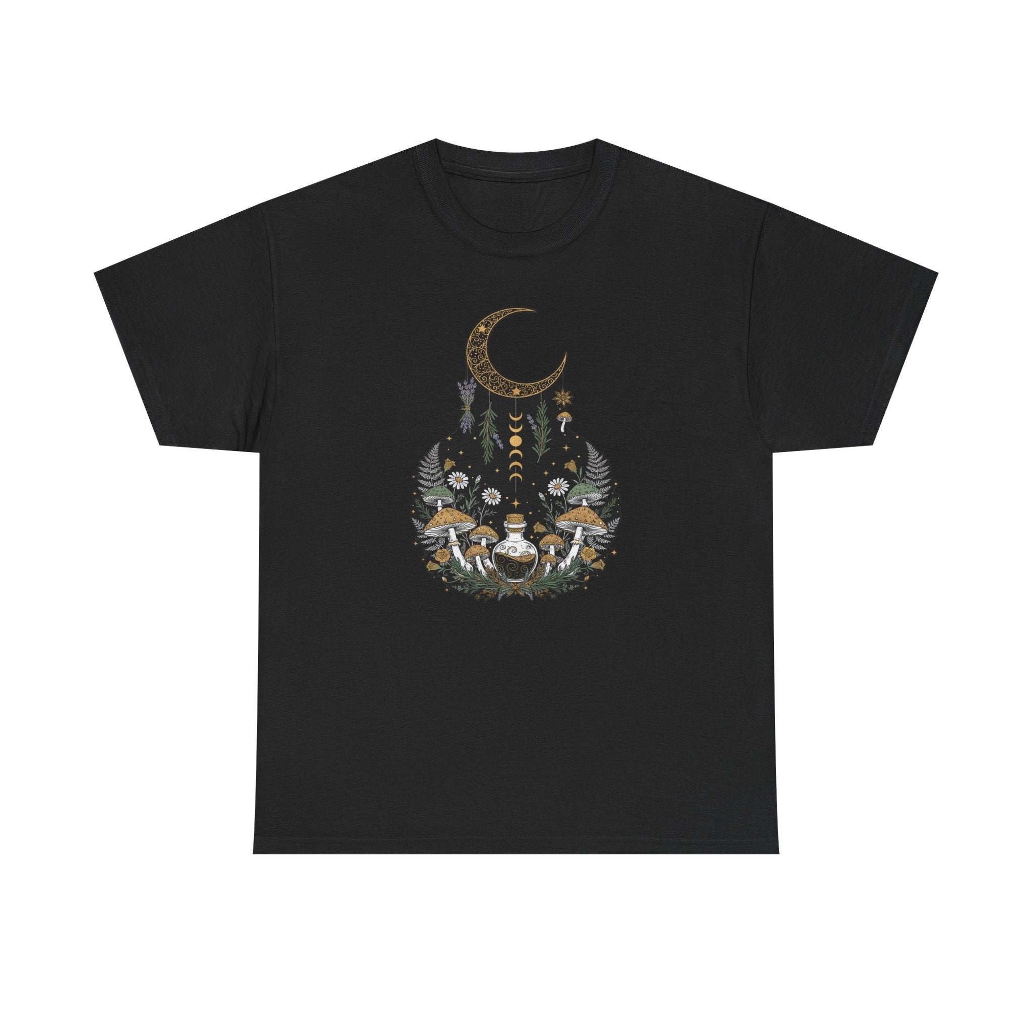 Cozy Chaos Magic Botanical Witch Tee
