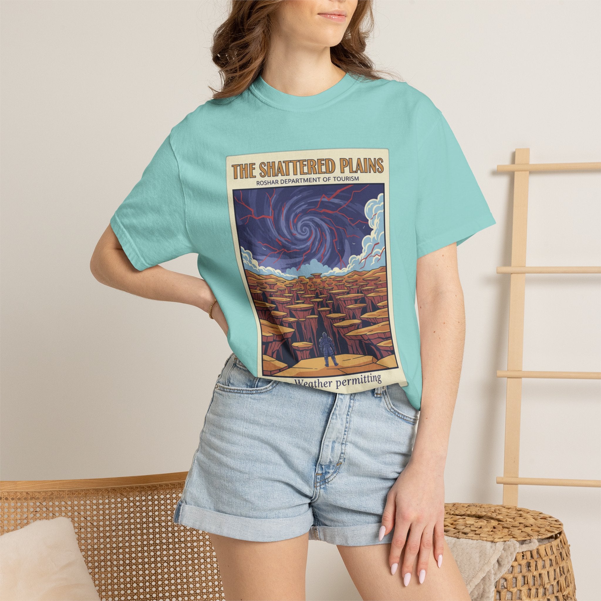 Shattered Plains Vintage Poster