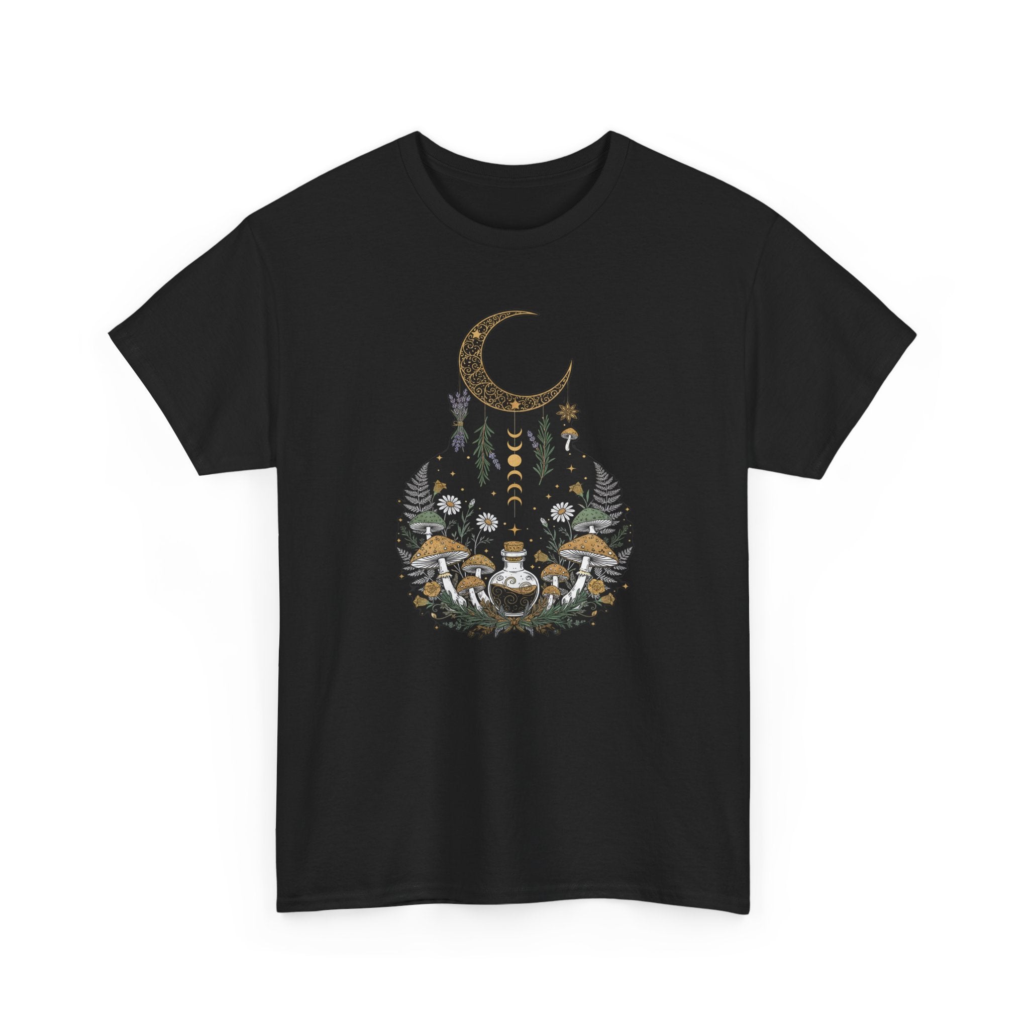 Cozy Chaos Magic Botanical Witch Tee