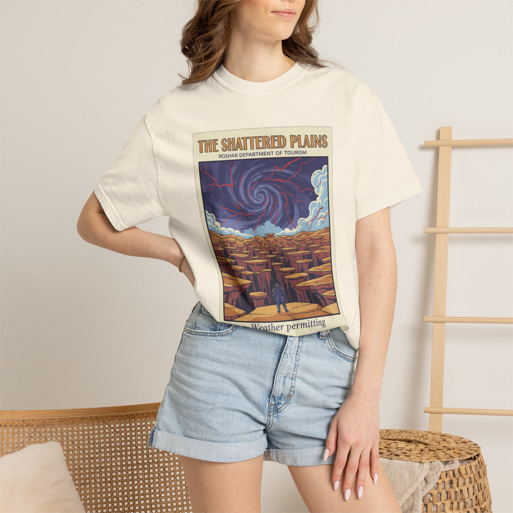 Shattered Plains Vintage Poster