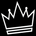 White logo with a crown and 'E•N•T' text on a black background